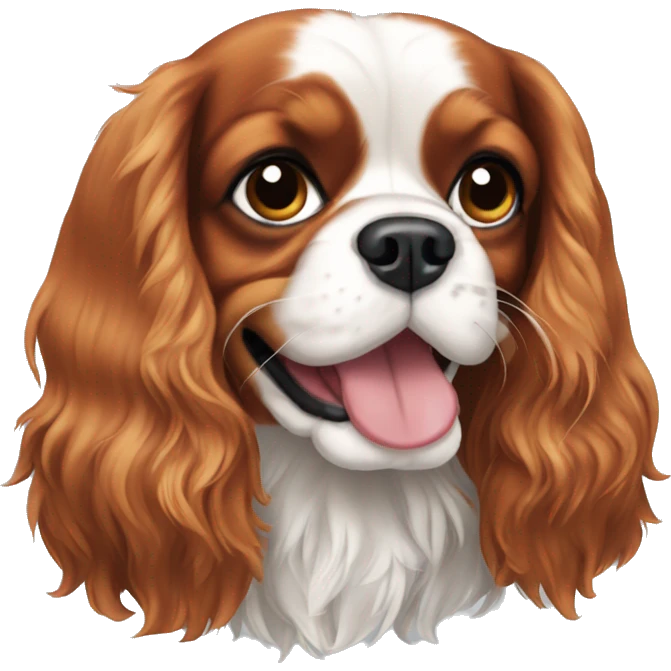 Cavalier King Charles spaniel  emoji