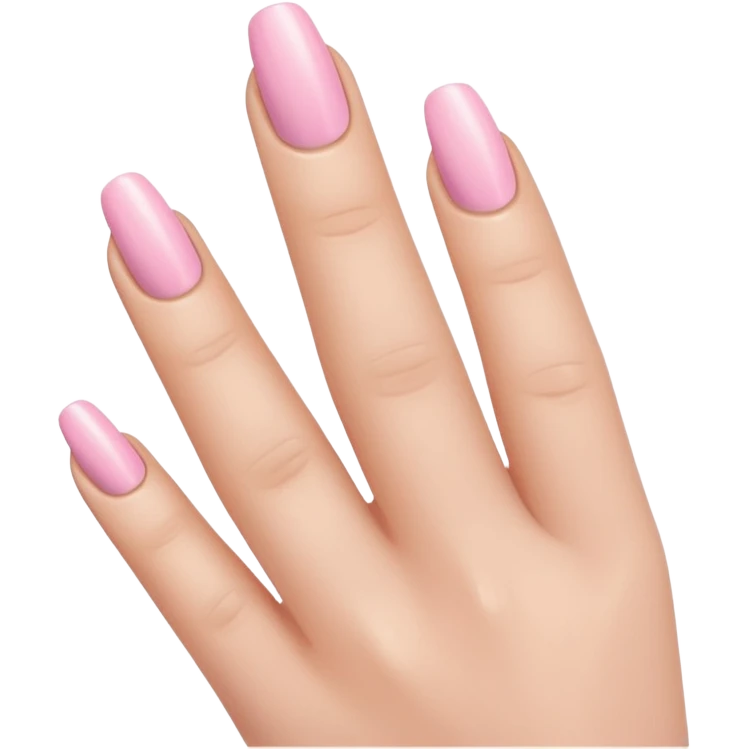 light pink nail polish




 emoji