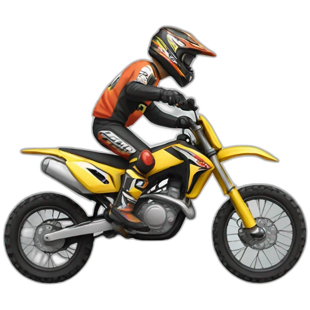 Motocross emoji