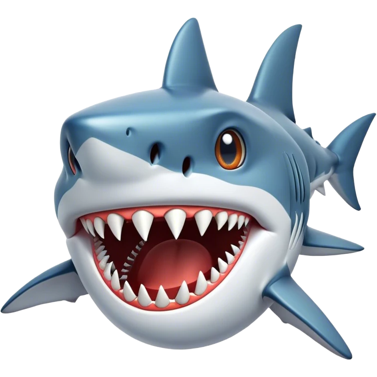 Shark teeth emoji