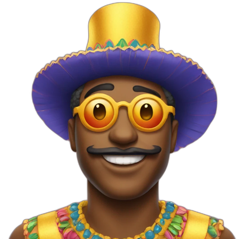 carnaval man emoji