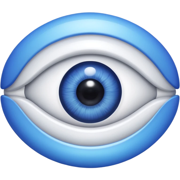 Pill with an eyeball inside  emoji
