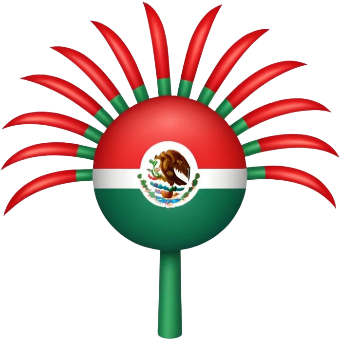 fireworks in green, white, and red, symbolizing Mexican Independence Day emoji