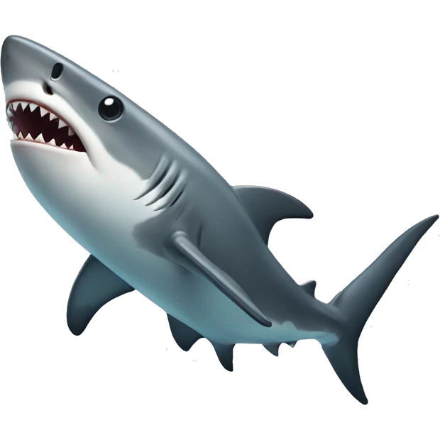 Shark with a third leg emoji