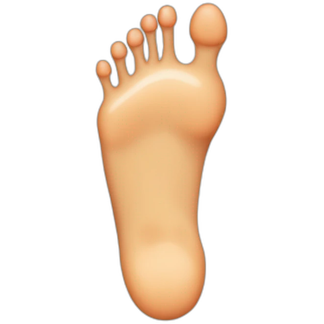 bunion foot emoji