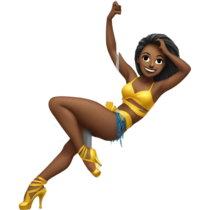 Pole dancer  emoji