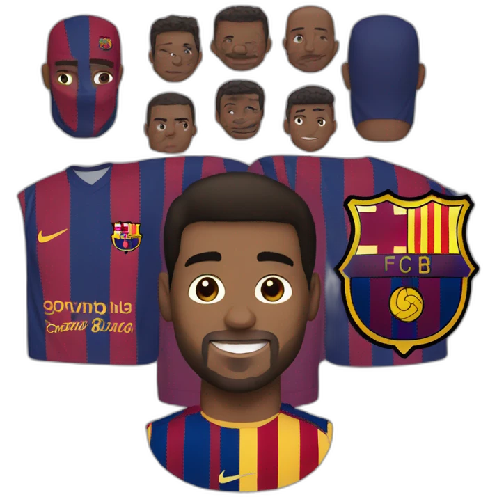 Fc barcelona emoji