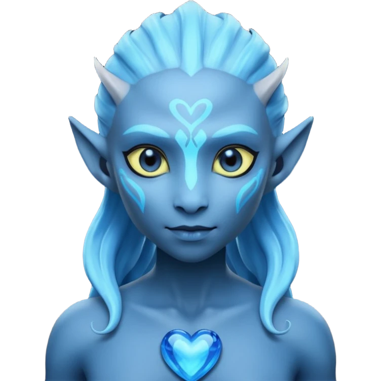 na'vi with love eye heart emoji