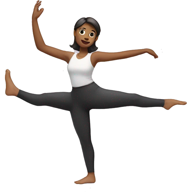Stretching  emoji