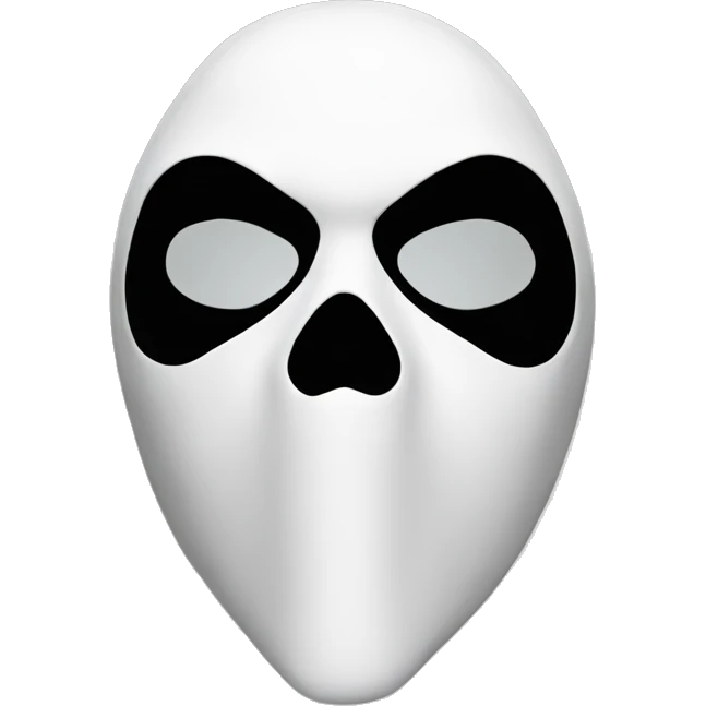 ghostface mask emoji