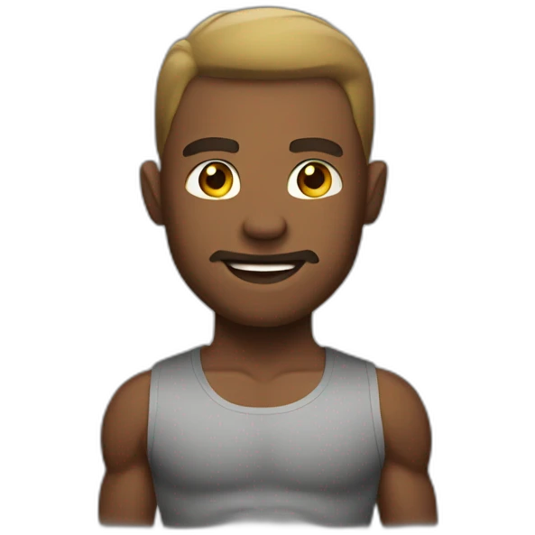 muscular man emoji
