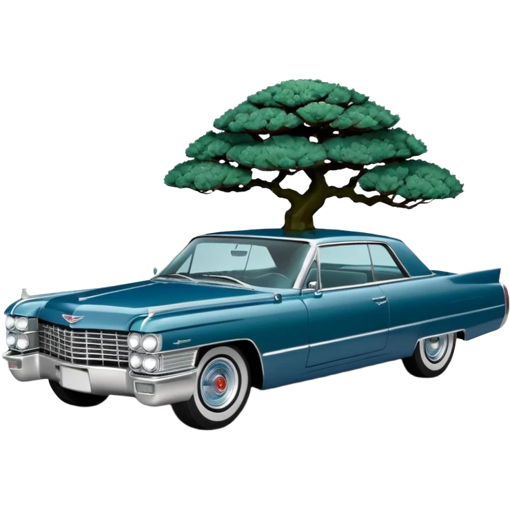 1964 Cadillac coupe bonsai pot  emoji