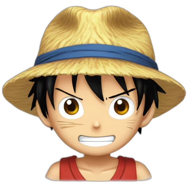 Monkey d luffy emoji
