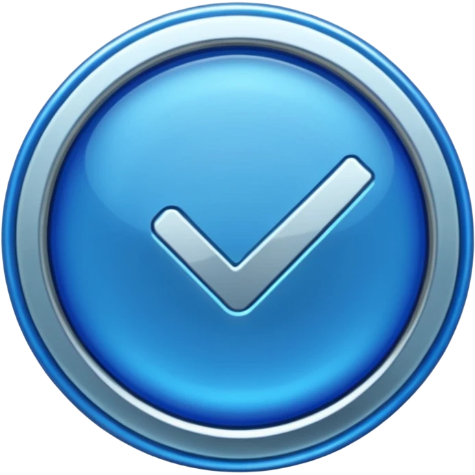 Verification badge. emoji