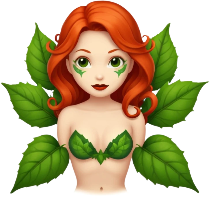 naked poison ivy emoji