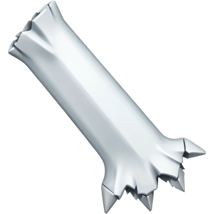 Broken bone  emoji