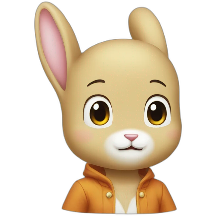 Lapin one piece emoji