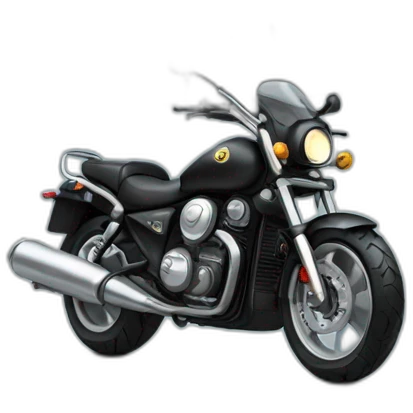 Motorrad im regen emoji
