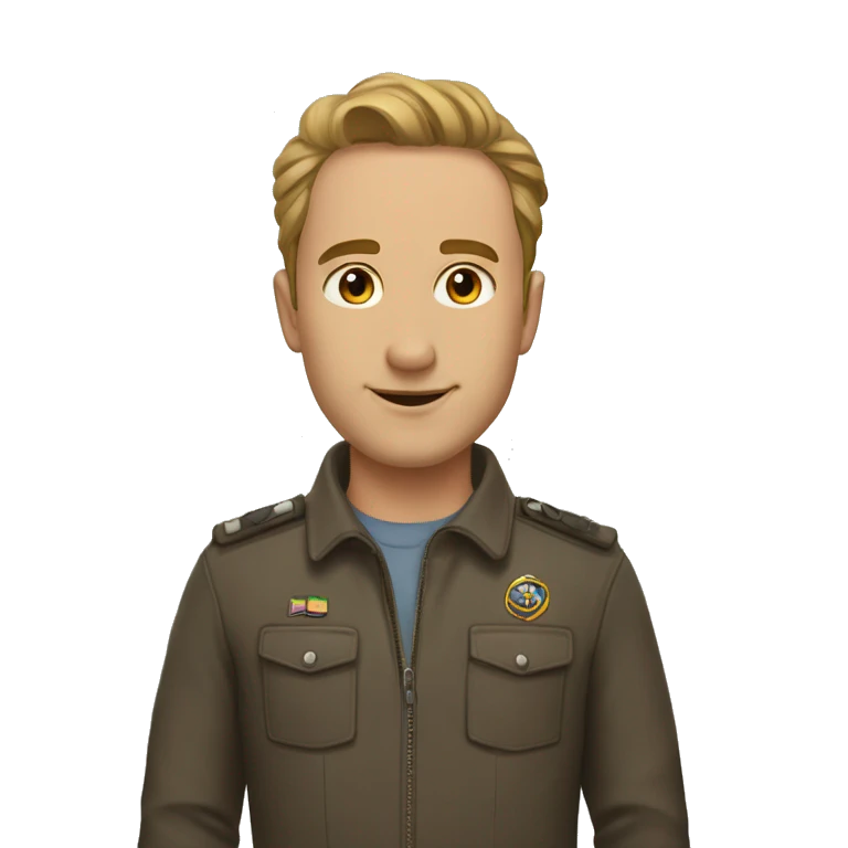 Волк и лиса целуются emoji