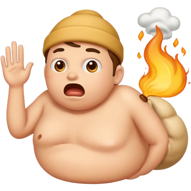 Farting emoji