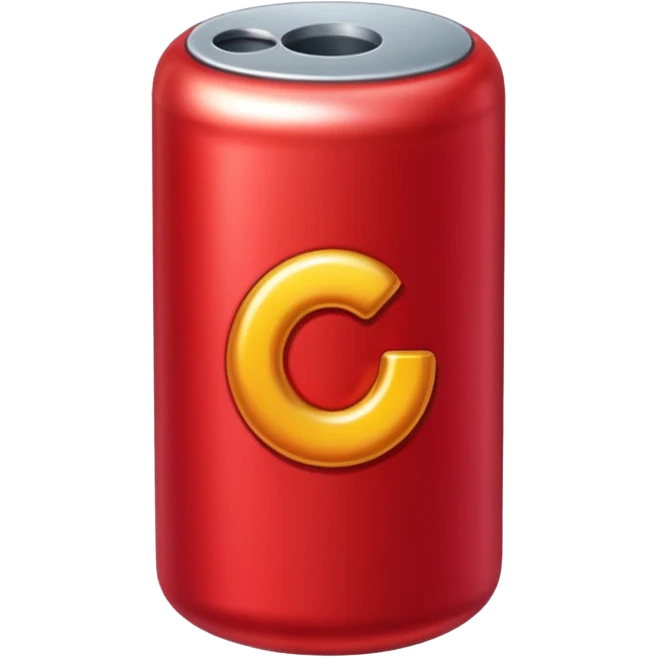 Red candy can emoji