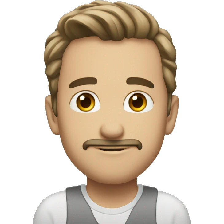 голубой медвежонок  emoji