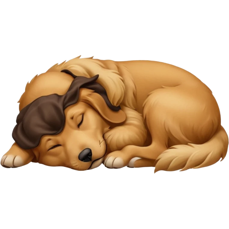 dog sleeping emoji