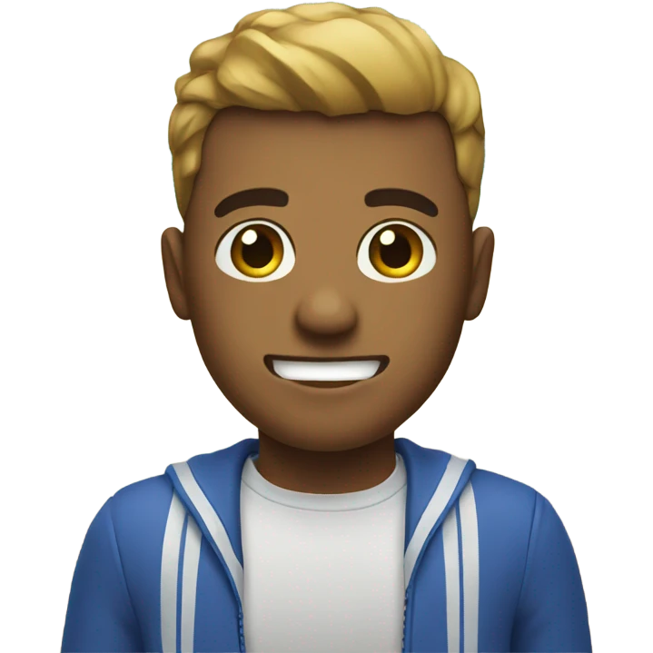 On the beach emoji