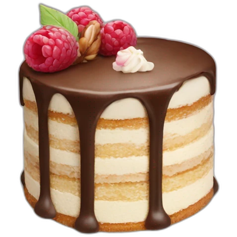 Montblanc cake emoji