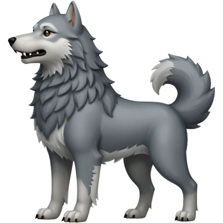 The Stark family crest emoji