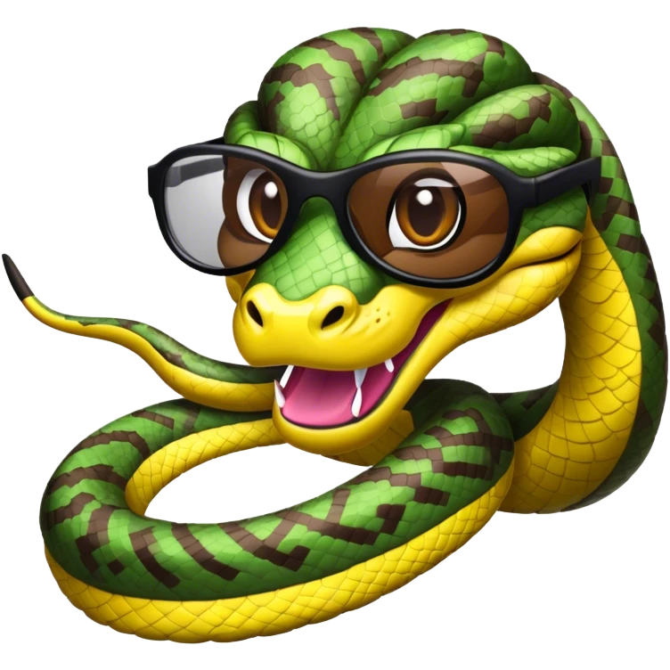 Pit viper glasses  emoji