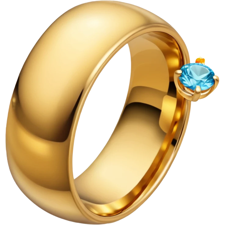 hand with wedding ring emoji