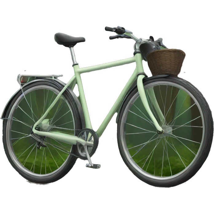 bike in the forest emoji