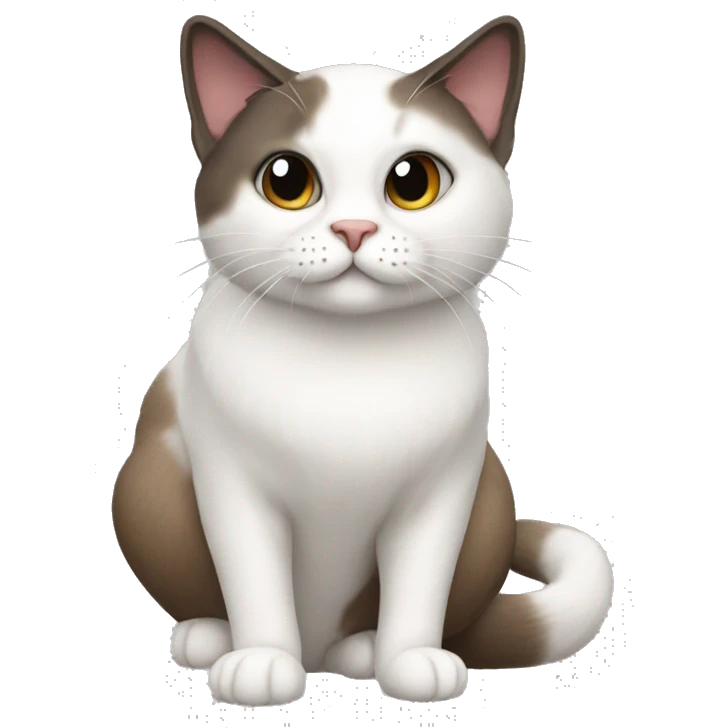 snowshoe cat emoji