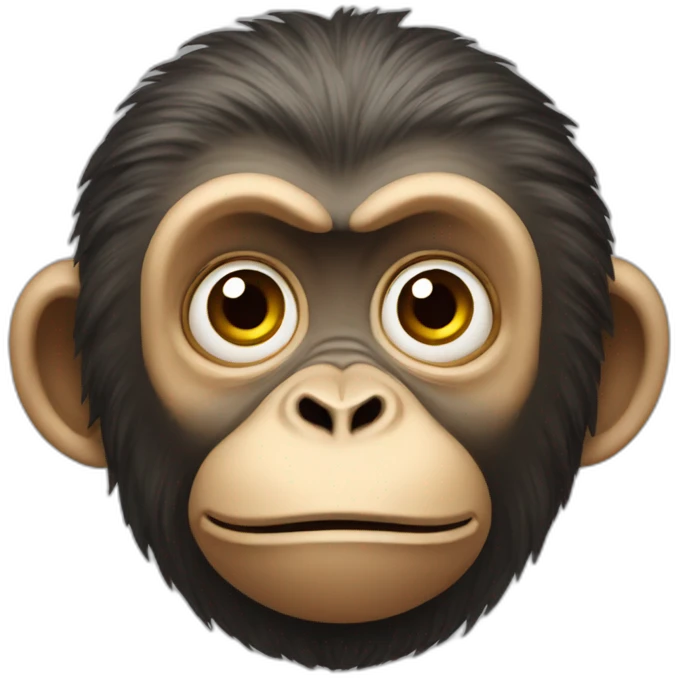 victorian ADHD nervous monkey emoji