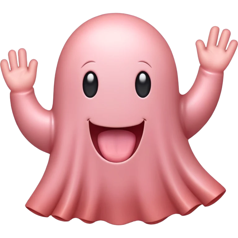 kawaii SPAM MEAT ghost EMOJI emoji