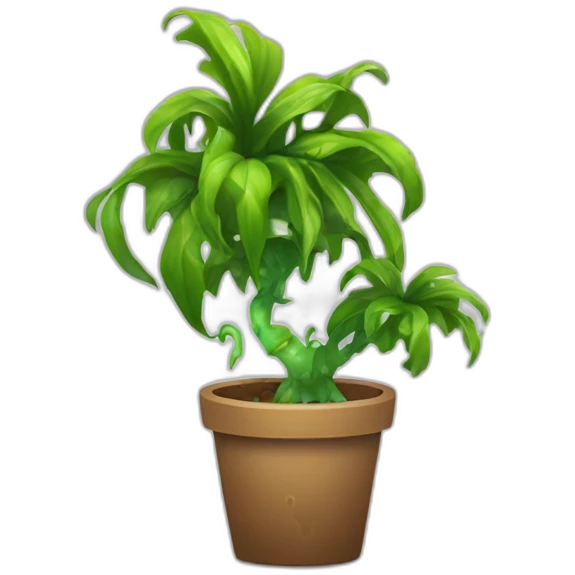 zombie houseplant emoji