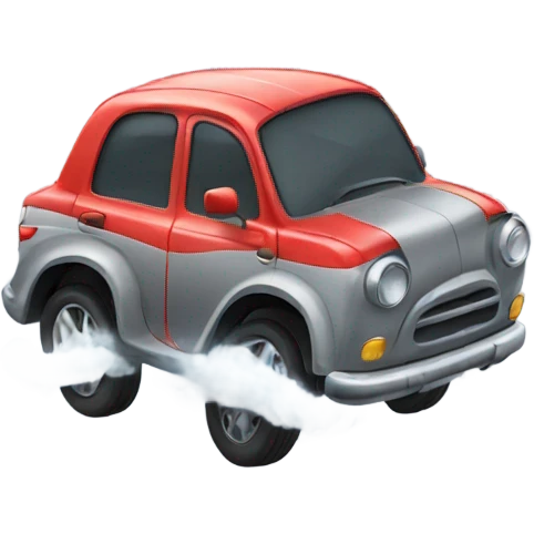 Car jumping emoji