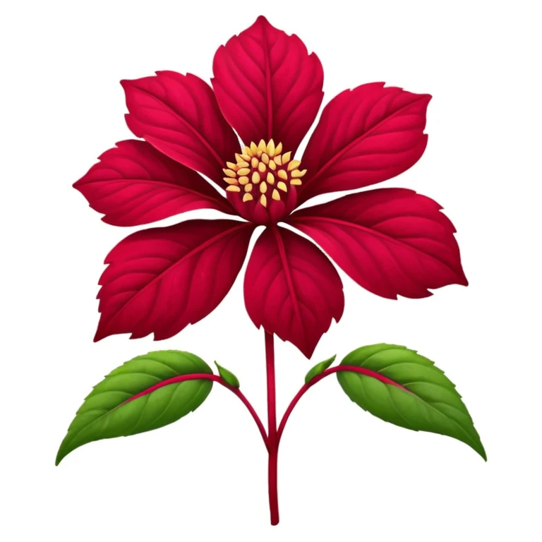 amaranth flower emoji