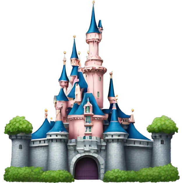 Disneyland paris castle emoji