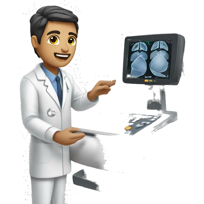 Radiologist-performing-ultrasound emoji