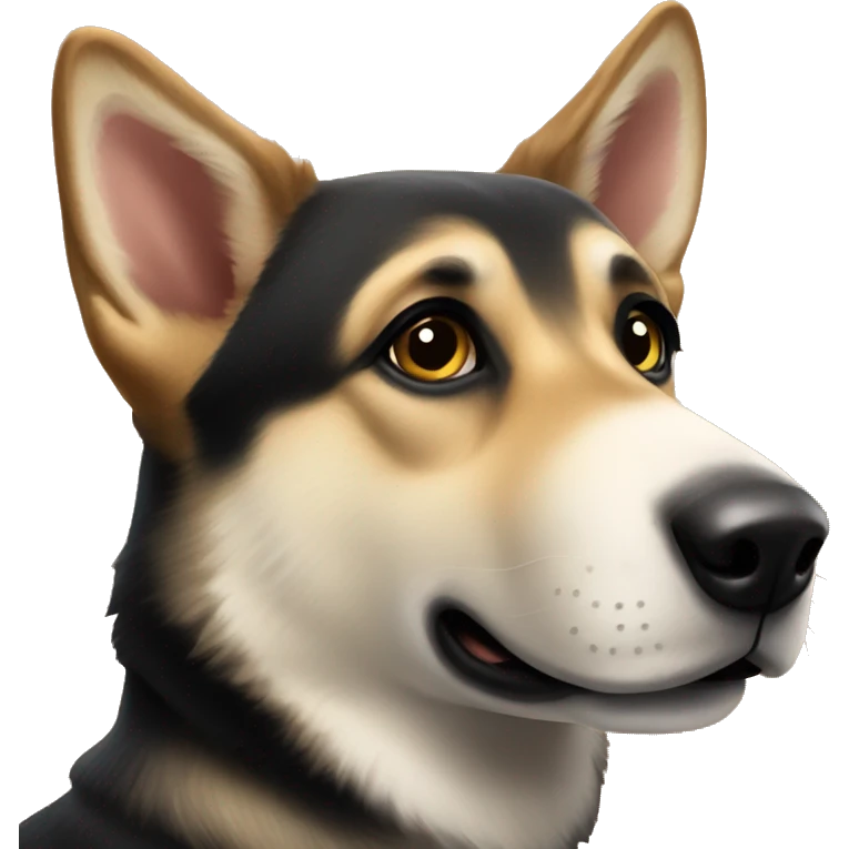 German Shepherd - Husky mix emoji