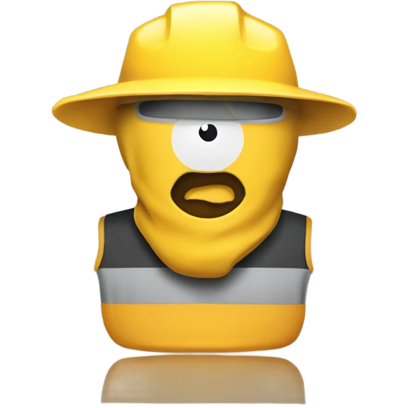 haz una bota de calzado de seguridad siendo limpiada emoji