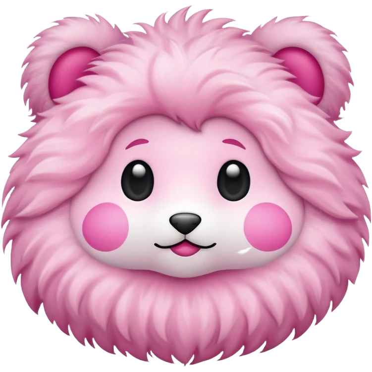 Pink  emoji