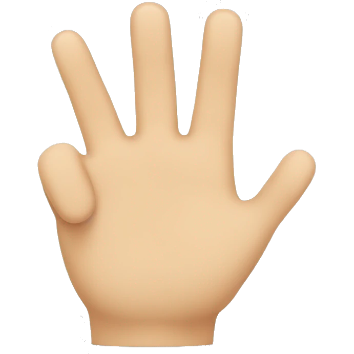 a finger showing today on calender emoji