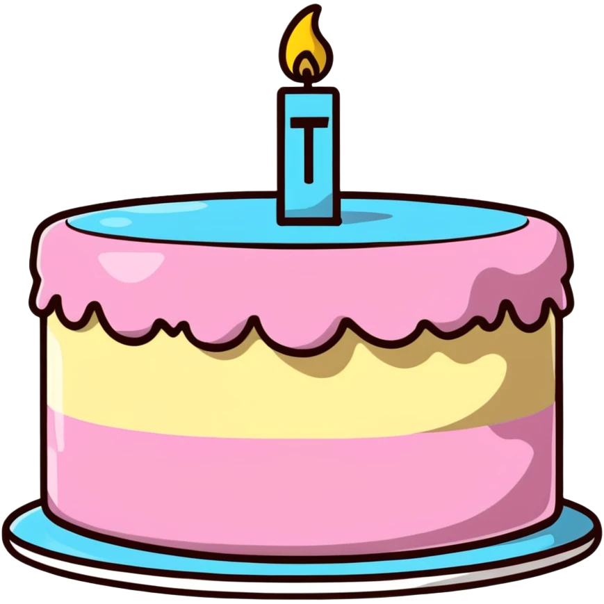 birthday cake shaped like a t-shirt with frosting emoji