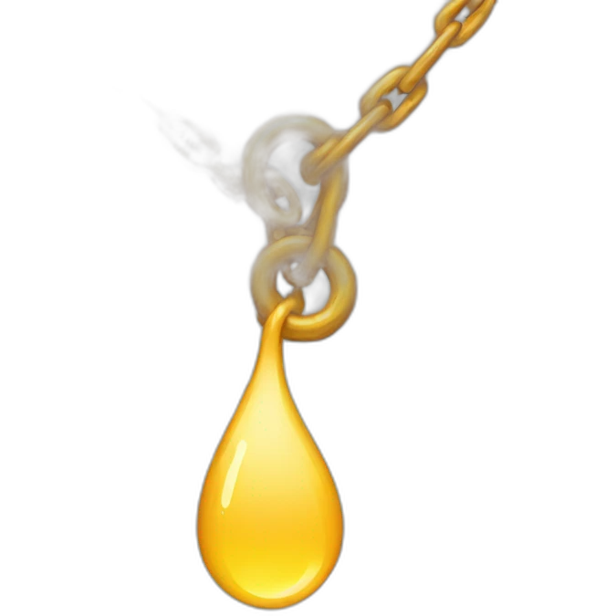 drip chain emoji