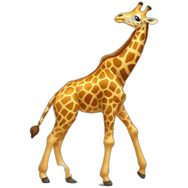 giraffe dancing emoji