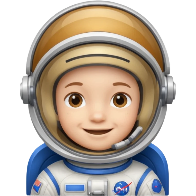 Kid in Astronaut Uniform
 emoji