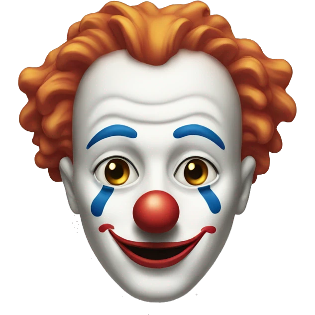 clown mask items without the mask emoji